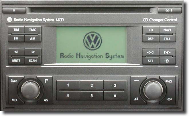 Головное устройство Volkswagen MCD